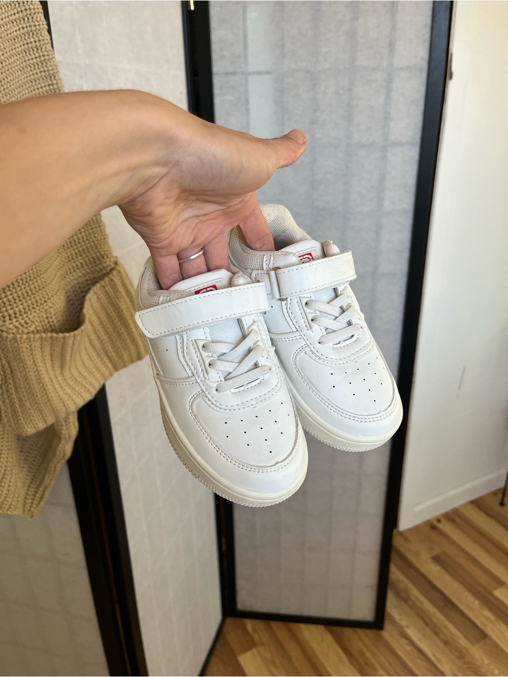 White Sneakers Toddler Size 10